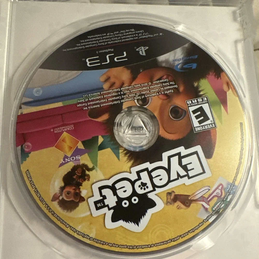 EyePet Sony PlayStation 3 PS3 2010 Simulation Game E-Everyone 0711719821427
